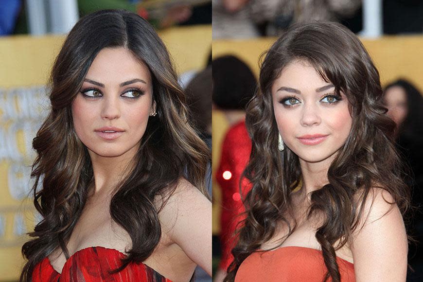 Sarah Hyland and Mila Kunis