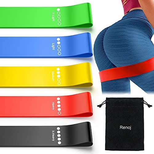 15) Booty Resistance Bands Set with Carry Bag