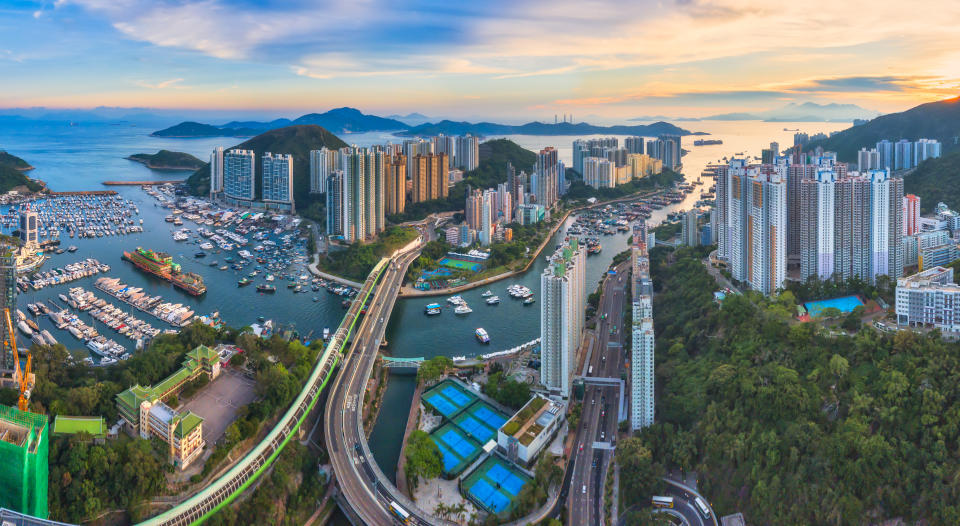 Eddie keeps a 64-foot yacht called Kaiser at Aberdeen Marina in Hong Kong.