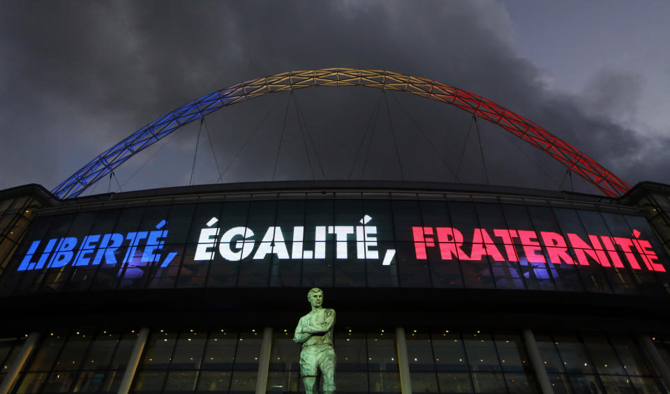 Wembley’s response to the terror attacks in Nice, 2016