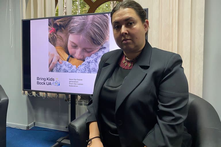 Daria Herasymchuk, comisionada presidencial para los Derechos del Niño y la Rehabilitación infantil de Ucrania