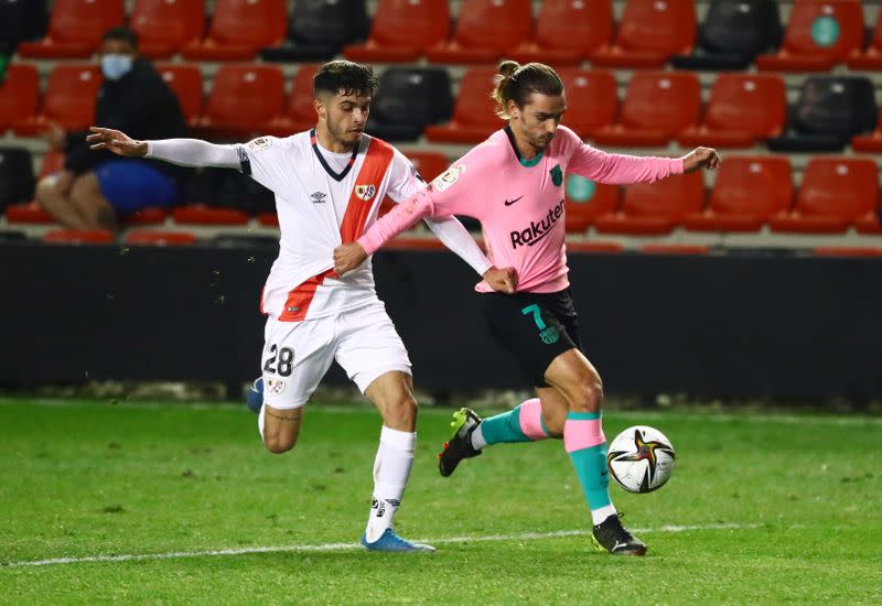 Copa del Rey - Round of 16 - Rayo Vallecano v FC Barcelona