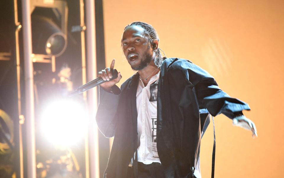 Kendrick Lamar performs in 2018 in New York - Getty NA