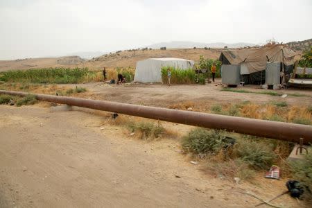 The Iraqi-Turkish pipeline is seen in Zakho district of the Dohuk Governorate of the Iraqi Kurdistan province, Iraq, August 28, 2016. REUTERS/Ari Jalal