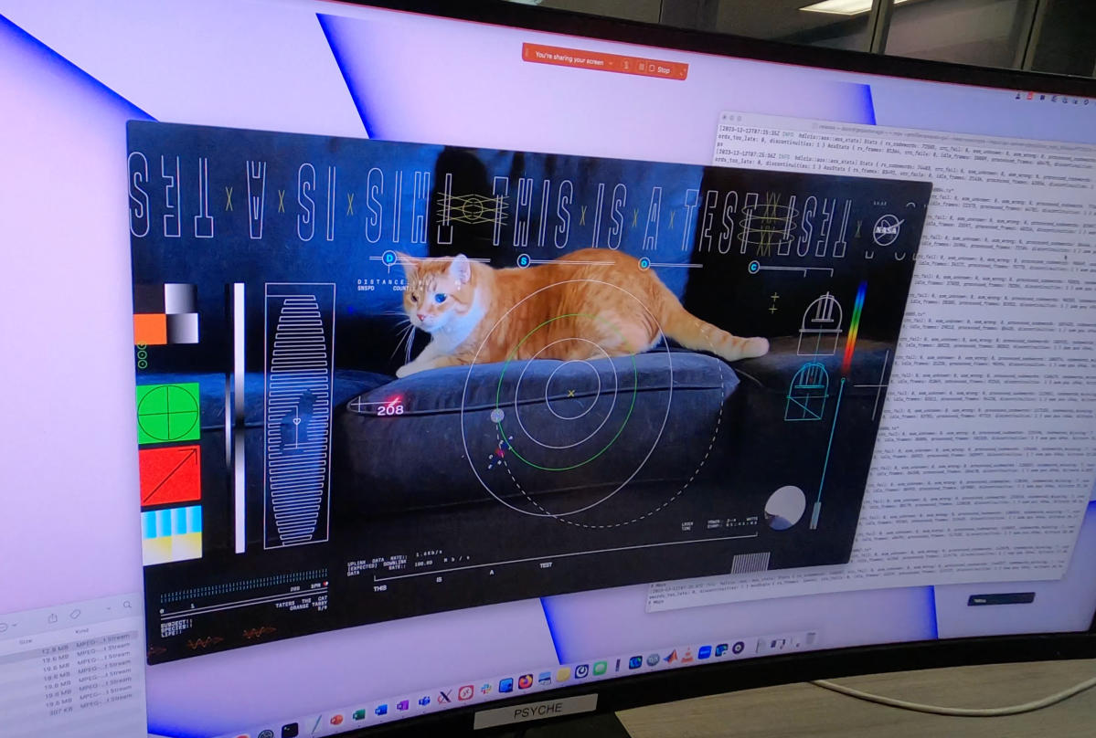 NASA beamed a video of a cat named Taters from deep house to Earth