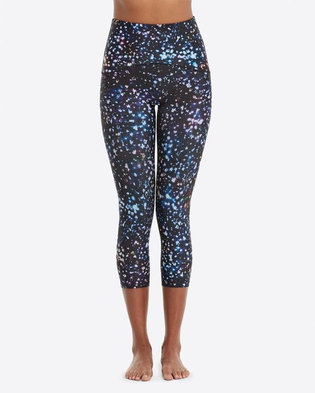 Spanx Look At Me Now Seamless Leggings In Port Navy