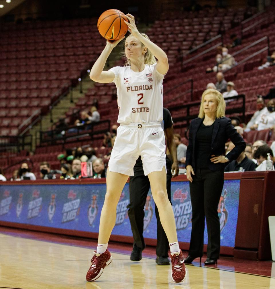 Sammie Puisis will look to again spark FSU's offense after hitting her 100th career three in Sunday's blowout win over Wake Forest.