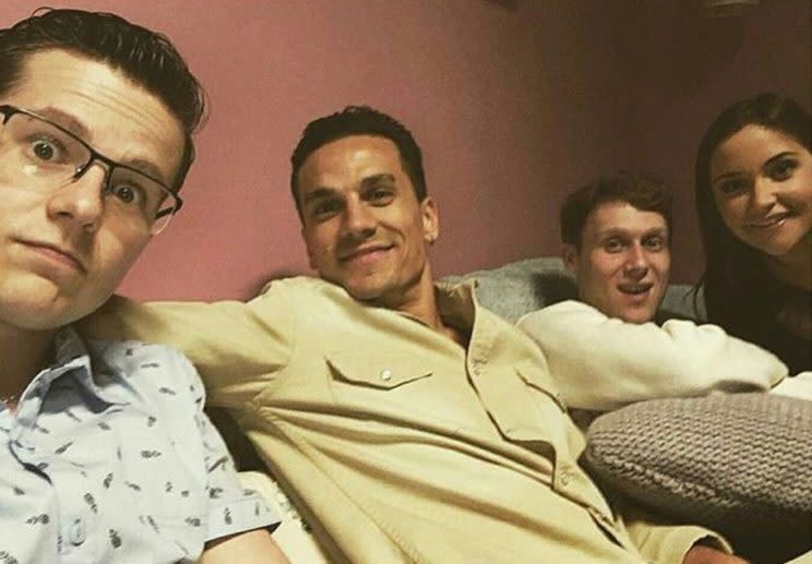 Oh, look, just Ben and Jay Mitchell hanging out with Steven Beale and Lauren.