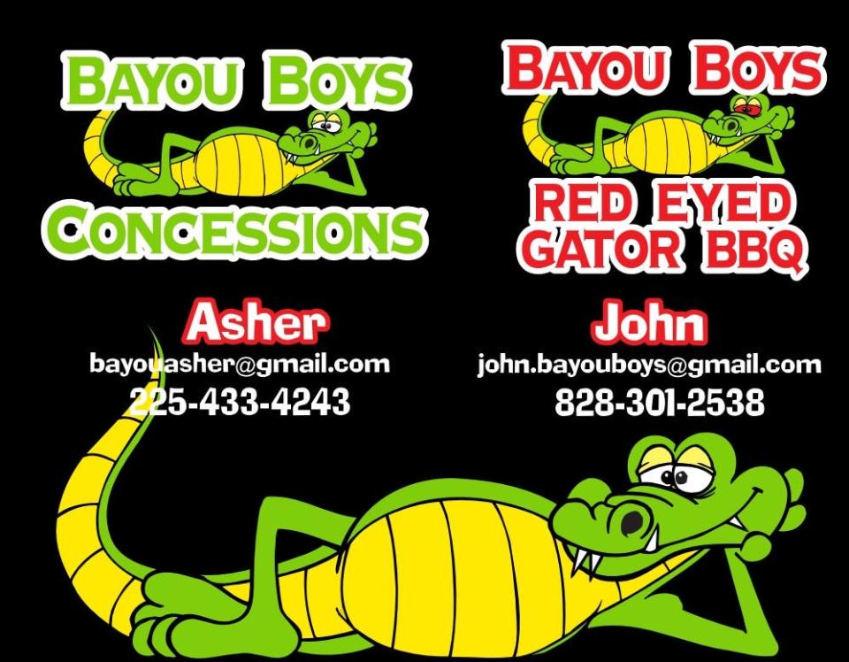 The Bayou Boys Concessions truck now has a partner truck serving barbecue and Cajun dishes.