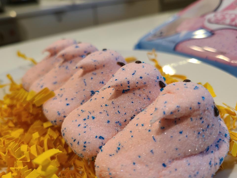 peeps cotton candy