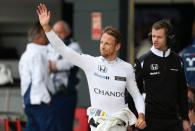 British Grand Prix 2016 - Silverstone, England - 9/7/16 McLaren's Jenson Button before qualifying Reuters / Matthew Childs Livepic