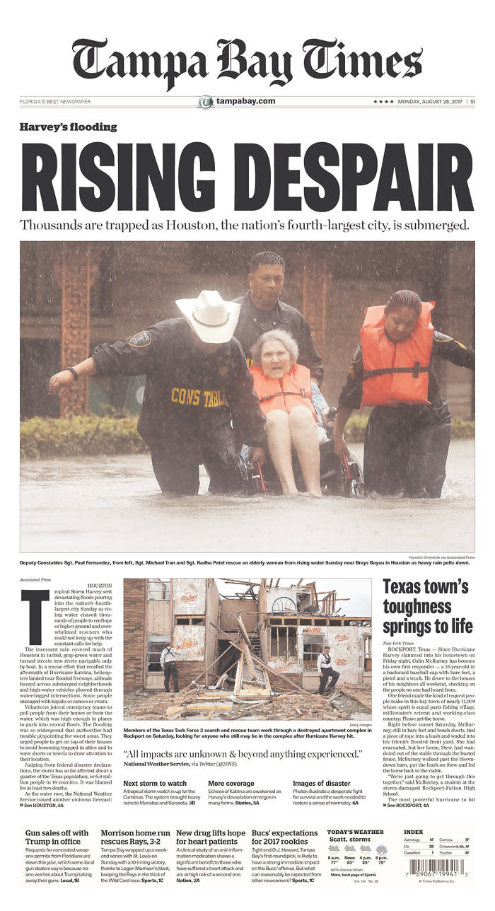 <p>Tampa Bay Times<br> Published in St. Petersburg, Fla. USA. (newseum.org) </p>