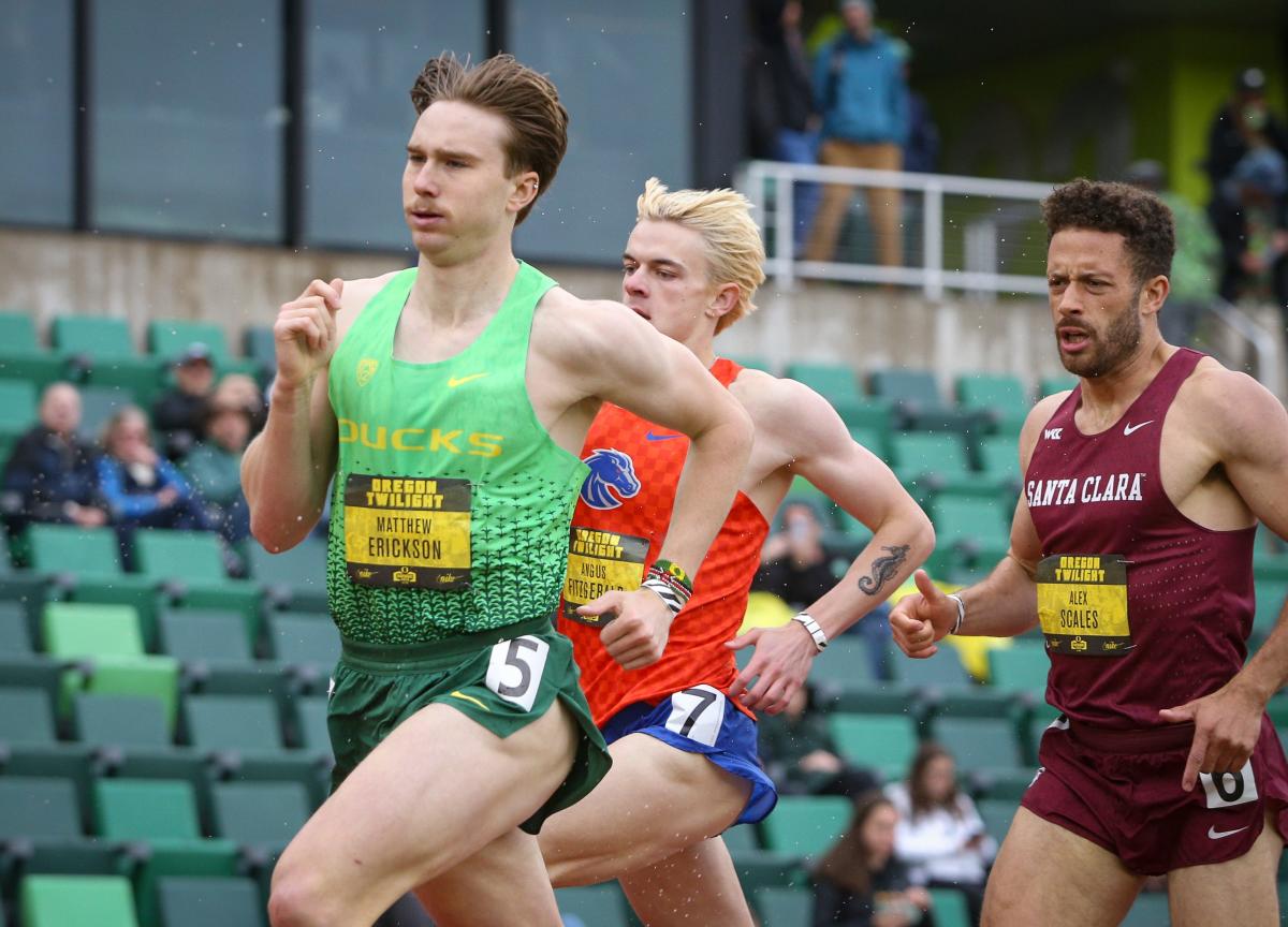 Oregon men advance 2 runners on opening night of NCAA West Preliminary