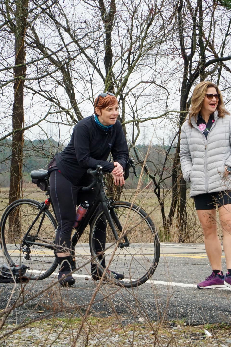 Jen Doyle, 48, has been a Cross Creek Cycling member since 2004.