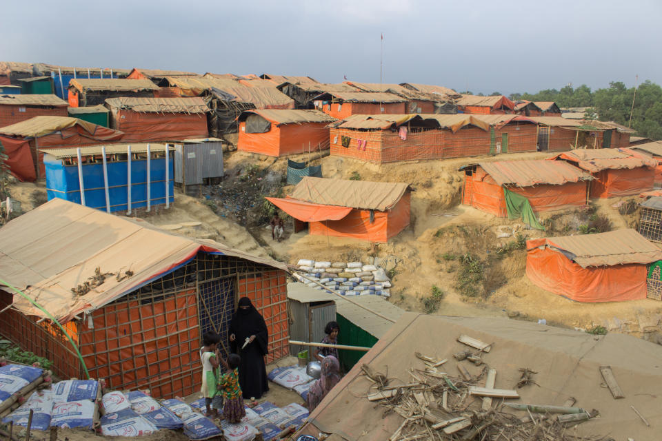 Kutupalong refugee camp, pictured in March, is&nbsp;the largest and oldest in&nbsp;southeastern Bangladesh. (Photo: Kazi Riasat Alve for HuffPost)