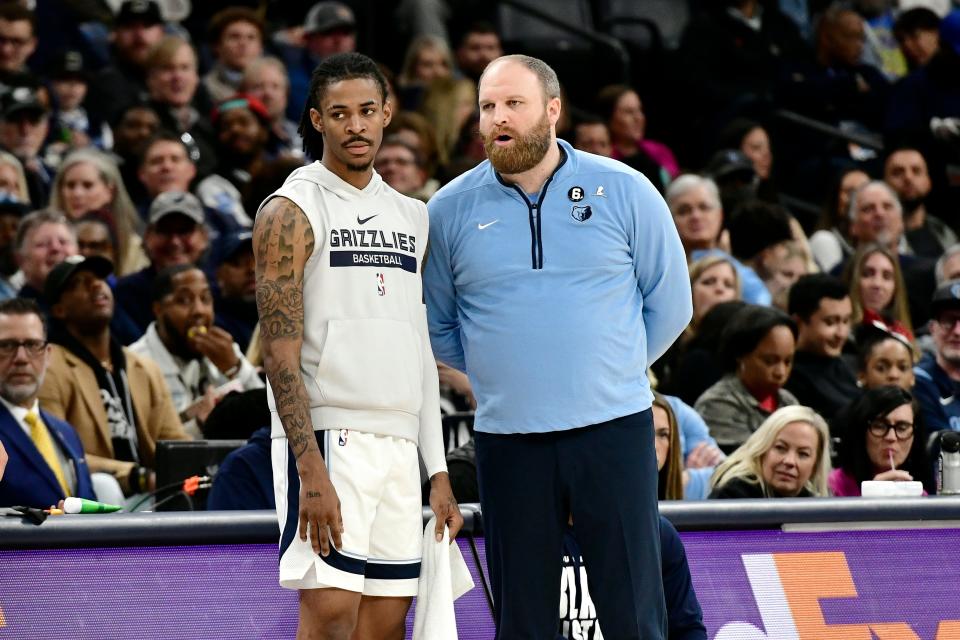 Memphis Grizzlies coach Taylor Jenkins says 'there's no timetable' on Ja  Morant's return