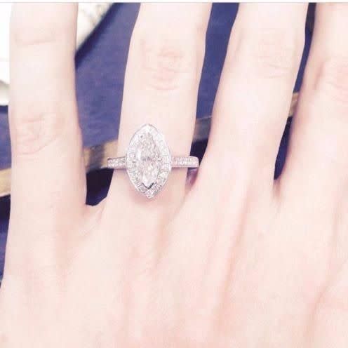 This is the ring she's trying to sell. Photo: eBay