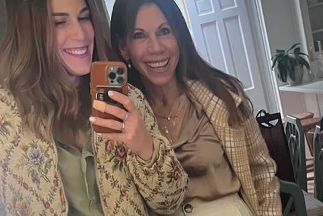 <p>Jen Woolston/Instagram</p> Jen Woolston (left) and mom Theresa Nist