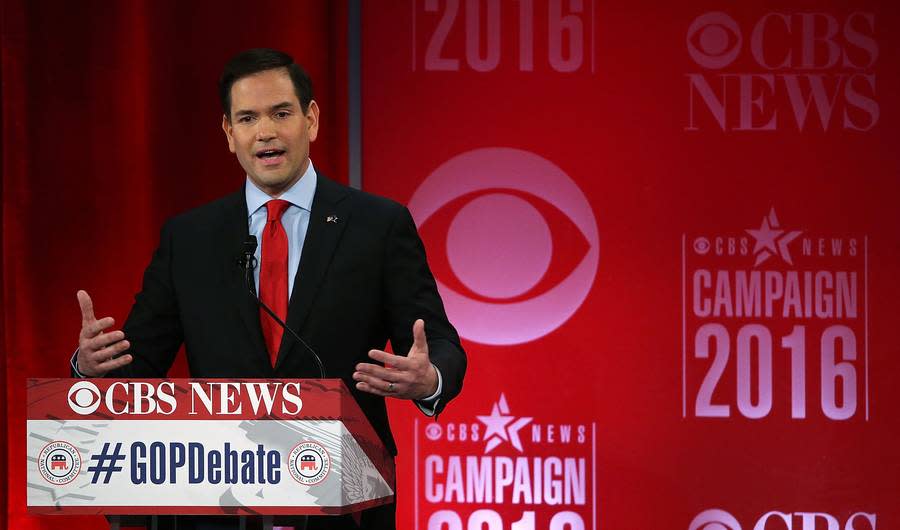 Marco Rubio's Debate Answer on Poverty in the Republican Debate Made No Sense