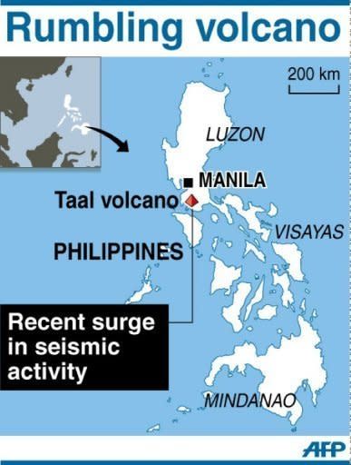 taal volcano world map