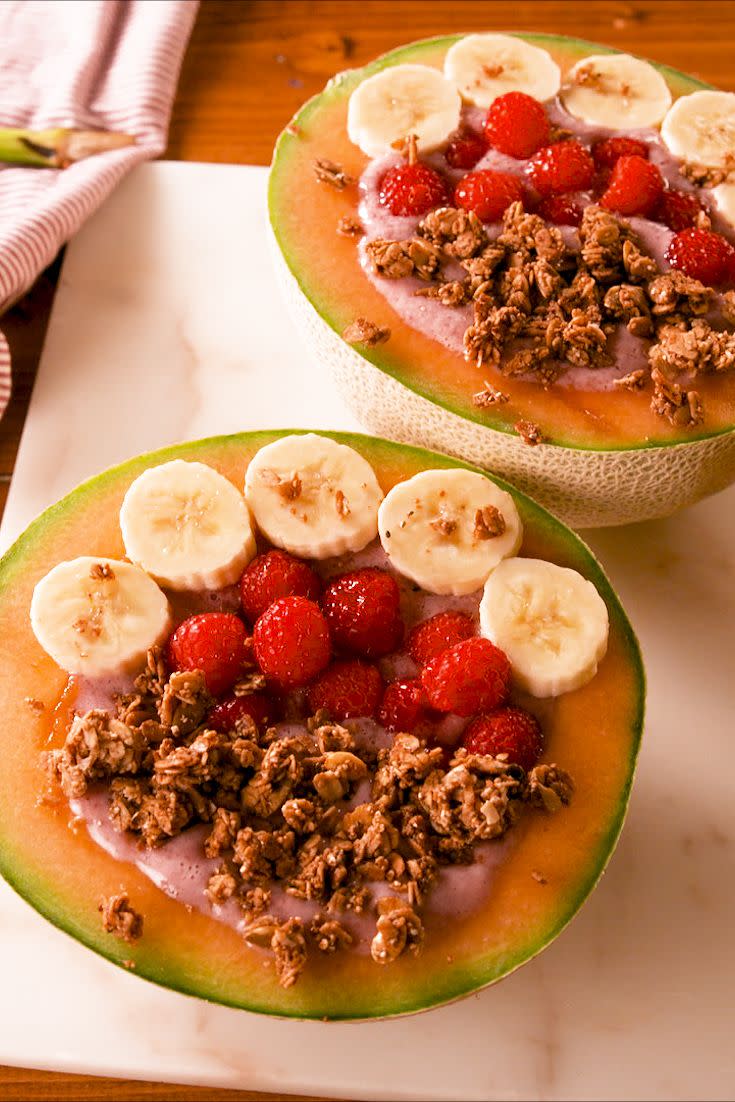 Cantaloupe Breakfast Bowls