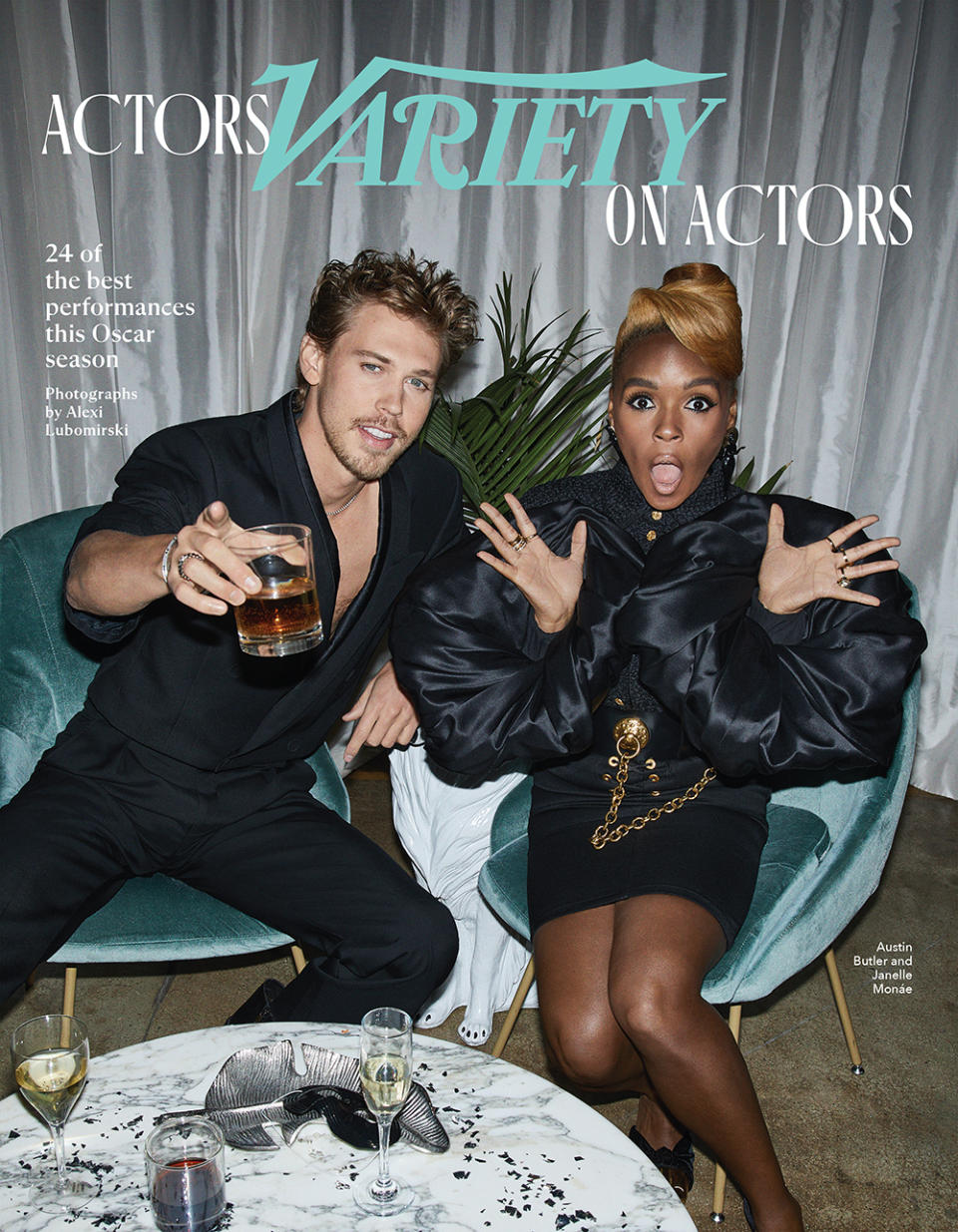 Janelle Monae and Austin Butler Variety Actors on Actors Cover 2022