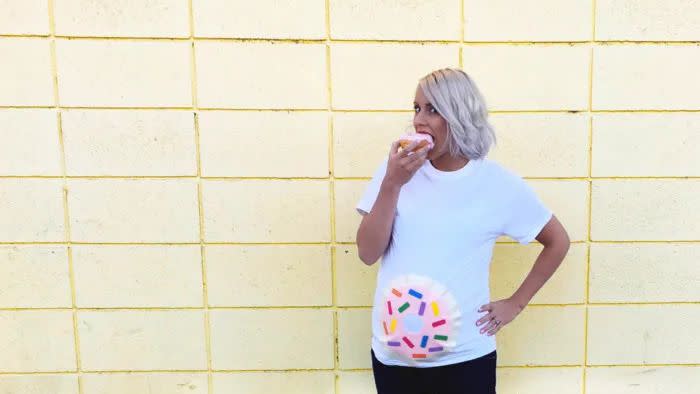 doughnut costume pregnant halloween costumes