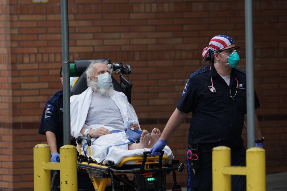 Image: Wyckoff Hospital in Brooklyn (Bryan R. Smith / AFP - Getty Images)