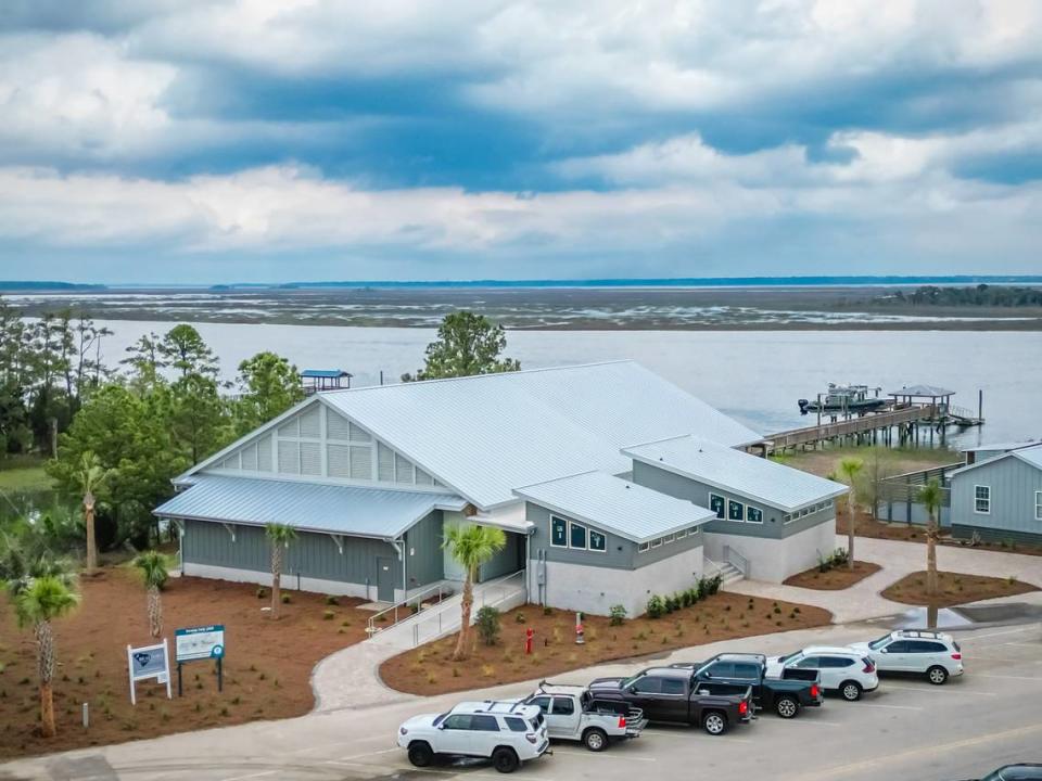 The 9,500-square-foot Weezie Educational pavilion has opened at the Port Royal Sound Foundation’s Dick and Sharon Stewart Maritime Center, a museum and aquarium along S.C. 170 where the highway crosses the Chechessee River.
