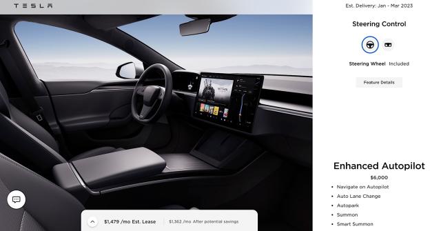 tesla model x steering wheel