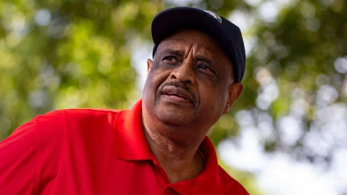 The North Florida district of Democratic Rep. Al Lawson (above) has been eliminated by a redrawing of congressional maps that critics decry for disenfranchising Black voters. (Photo: Alicia Devine/Tallahassee Democrat via Imagn Content Services, LLC)