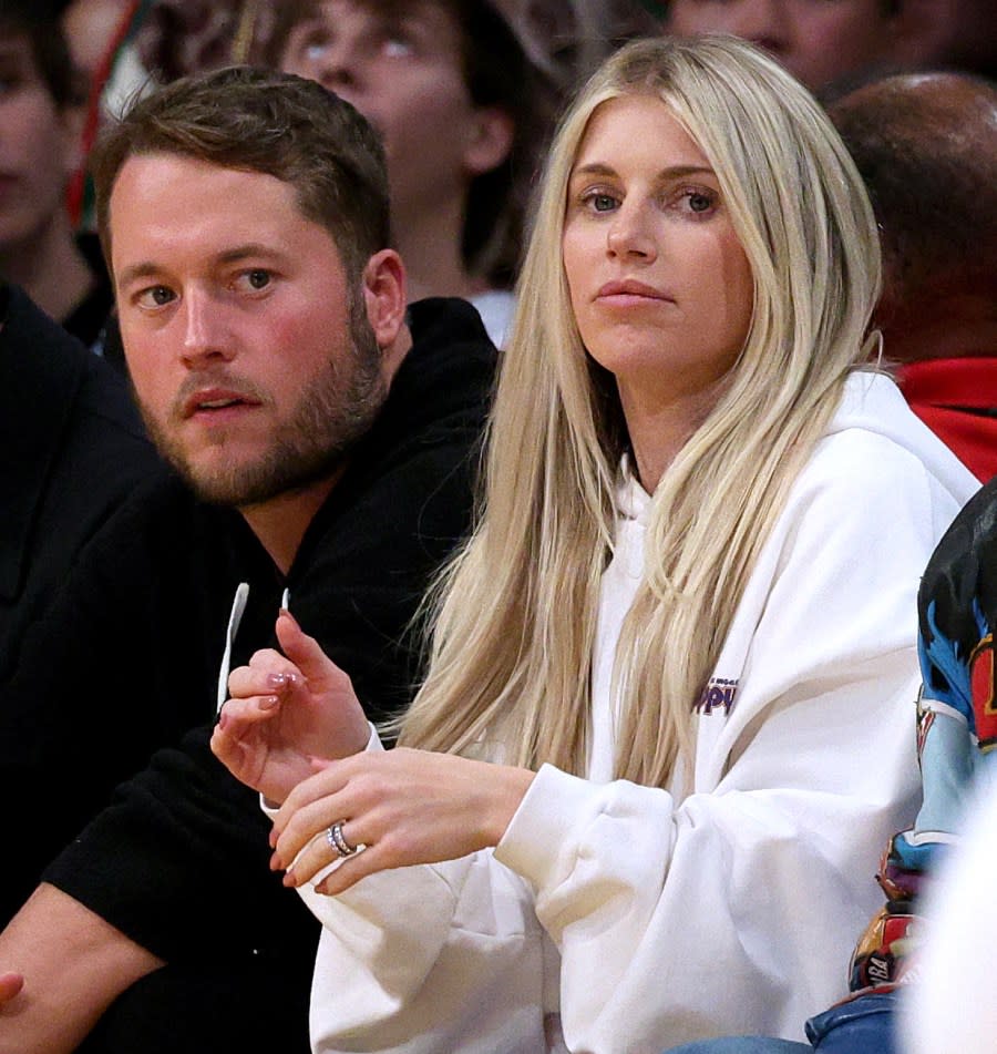 Kelly Stafford Regrets Saying Husband Matthew Stafford Can’t ‘Relate’ to His L.A. Rams Teammates