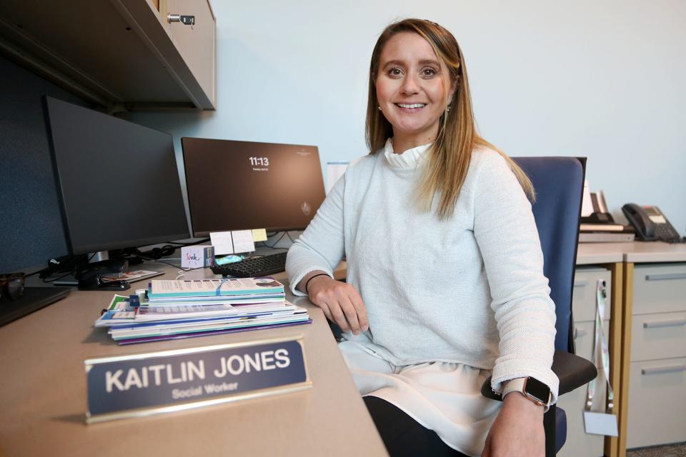 Kaitlin Jones is hired as the Dover Police Department’s social worker.