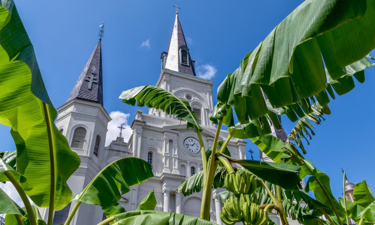 <span>The St Louis cathedral in New Orleans.</span><span>Photograph: Bill Clifton/Alamy</span>