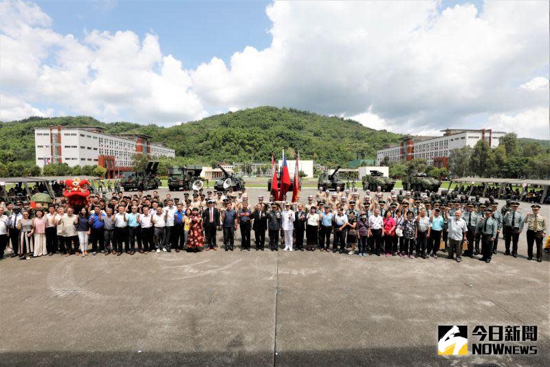 ▲陸軍八軍團30日舉辦44週年隊慶，邀請各界貴賓與官兵家屬共襄盛舉。（圖／記者莊全成攝）