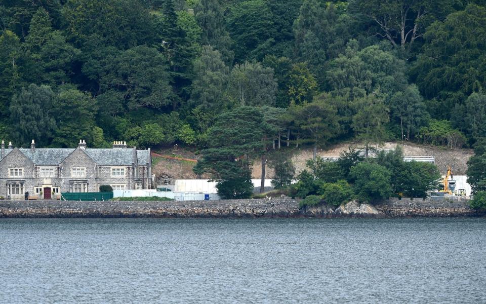 Sheikh Mohammed's 63,000 acre estate, seen here from Loch Duich