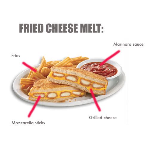 2010 — Denny's Fried Cheese Melt