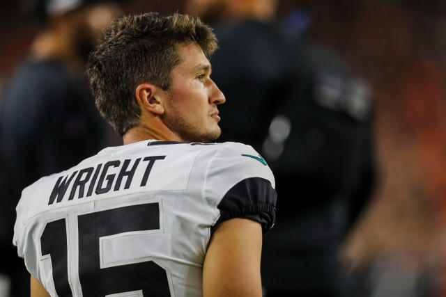 Jaguars elevate kicker Matthew Wright from practice squad before game vs.  Titans