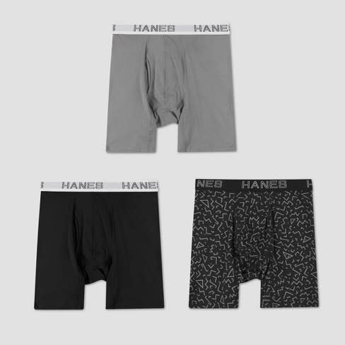 Hanes Premium Comfort Flex Fit Men's Boxer Brief 3pk