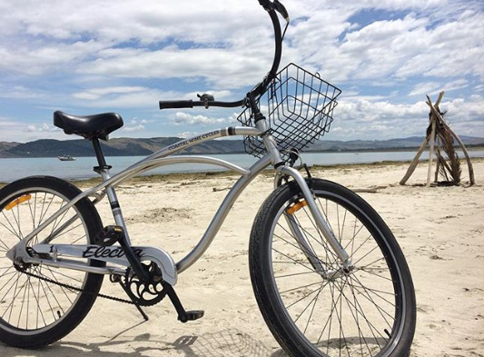 Your Hawke’s Bay transport. Photo: Coastal Wine Cycles Instagram