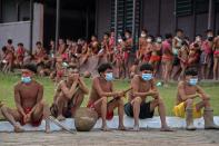 La etnia yanomami reside en una zona de nueve millones de hectáreas en las entrañas de la selva amazónica, formando el mayor territorio indígena del país, pero su recóndita localización no ha impedido la llegada del coronavirus. (Foto: Nelson Almeida / AFP / Getty Images).