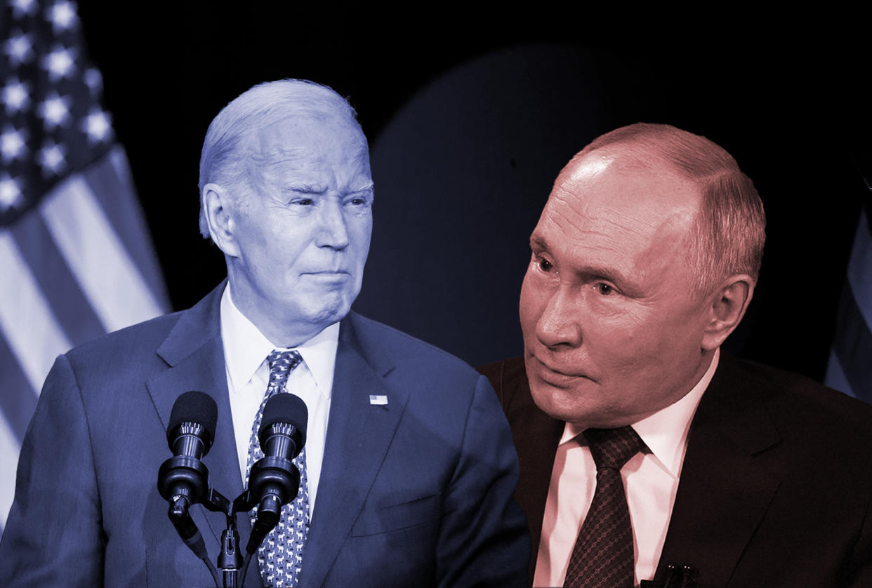 Biden and Putin Photo illustration by Salon/Getty Images