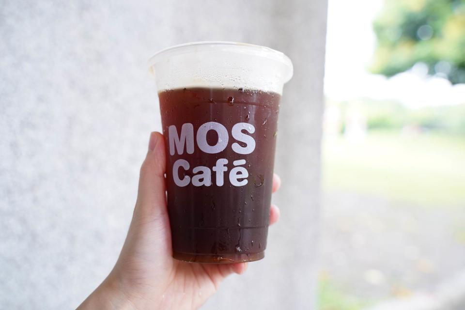 摩斯漢堡冰咖啡情境照。圖片來源：摩斯漢堡