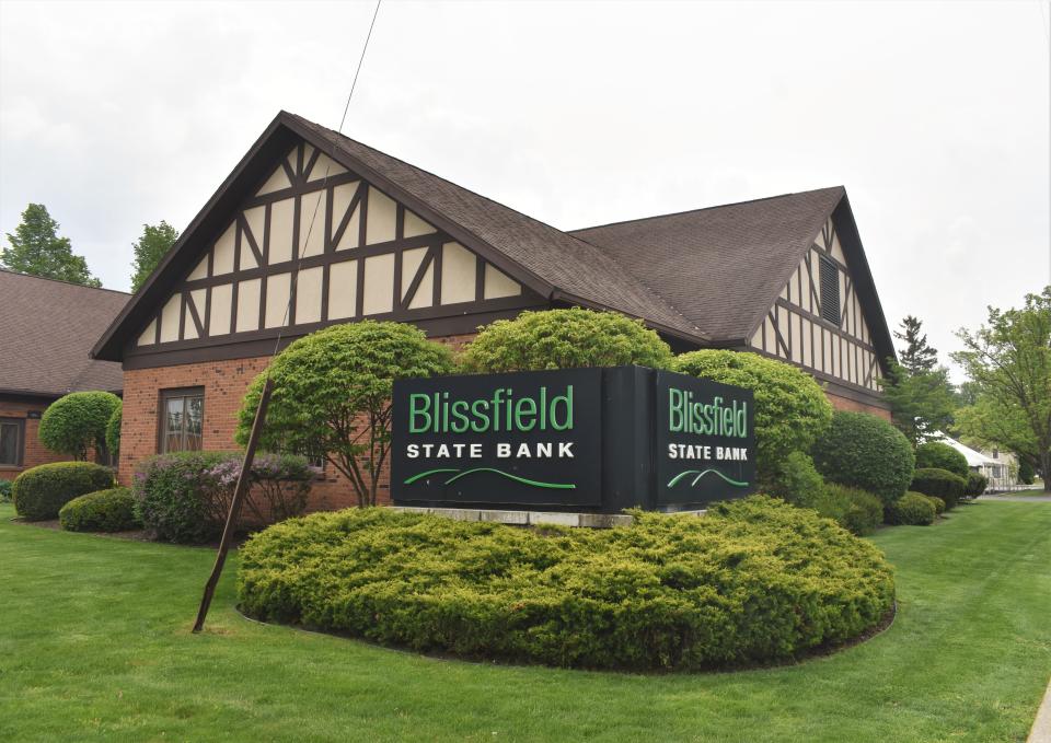 Blissfield State Bank's main office is at 204 E. Jefferson St. in Blissfield. The community bank is celebrating 150 years this weekend.