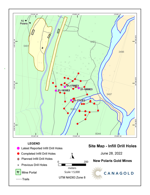 Canagold Resources Ltd., Tuesday, June 28, 2022, Press release picture