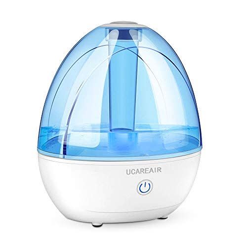 8) Cool Mist Humidifier -C Humidifier for Bedroom, Quiet Mist Humidifier, High Low Mist, Waterless Auto-off, Night Light, Baby Kids Nursery, 2L Tank, Filterless Humidifiers for home office, ETL Approved