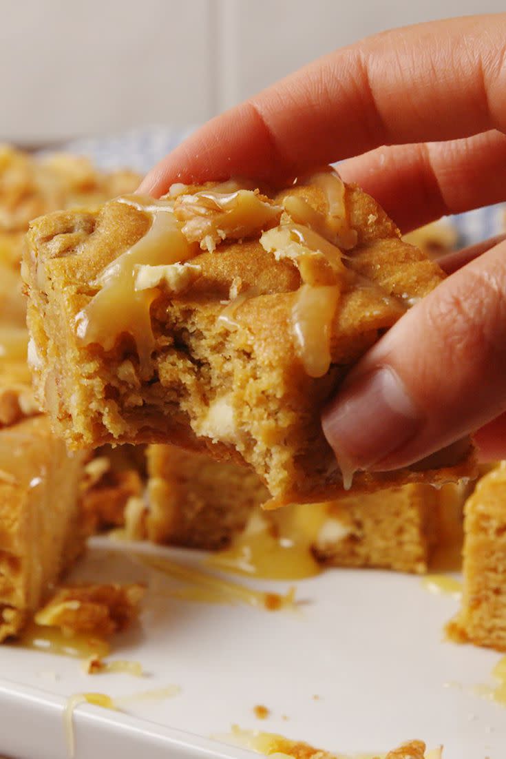 Maple Butter Blondies