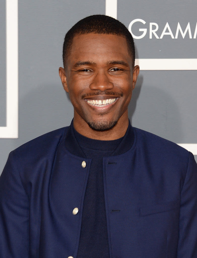 Frank Ocean smilingD