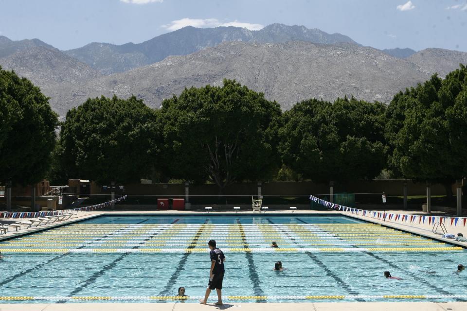 The Palm Springs Swim Center is currently open for recreational swim 11 a.m.-3 p.m. Monday-Sunday.