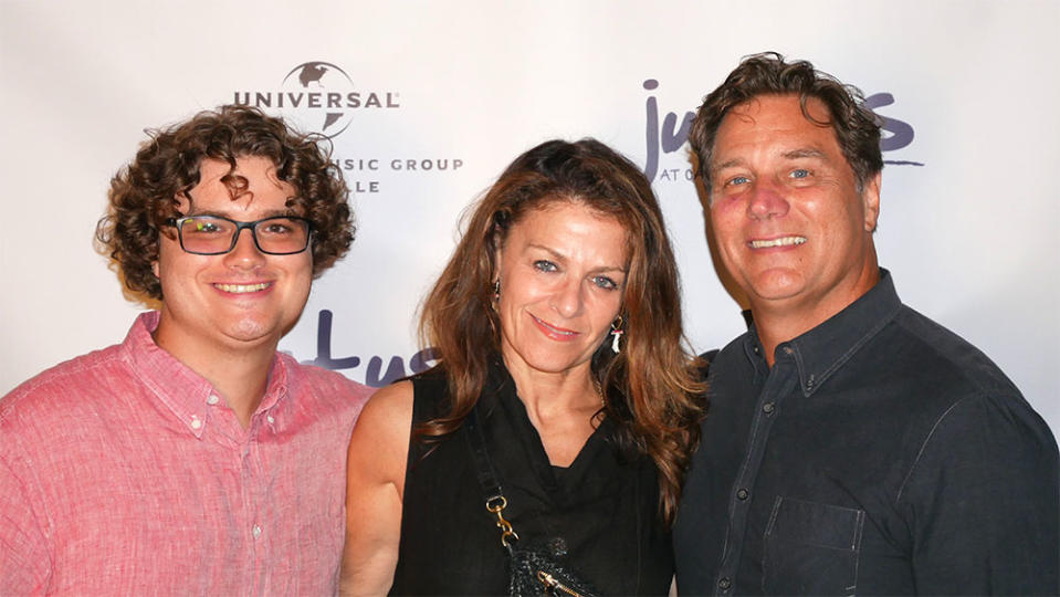 Global President, Chief Strategy Officer of Live Nation Women, Live Nation Entertainment, Ali Harnell and family attended CAA’s 6th Annual Evening for Equality on August 22, 2023 in Nashville, TN